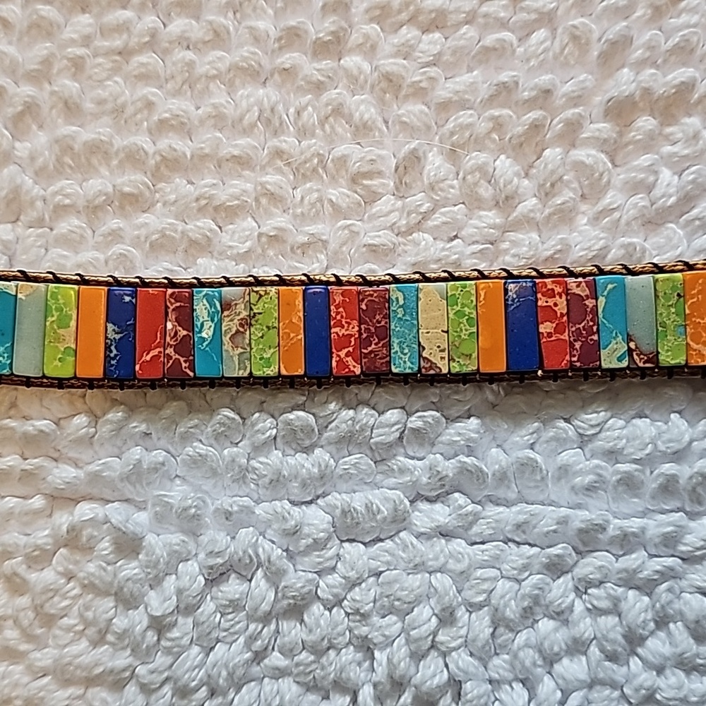 NWOT Aosuai bracelet, in bright colors - Picture 2 of 3